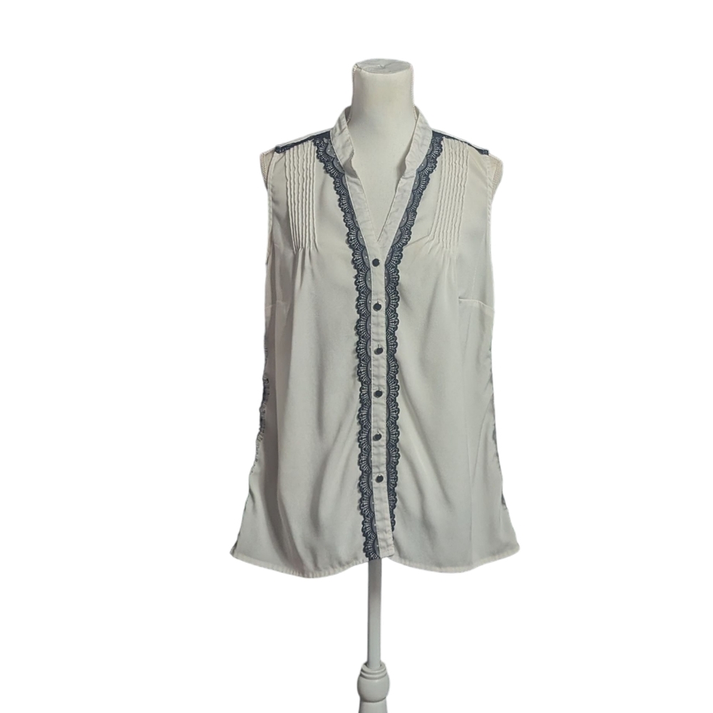NY Collection Sleeveless Top